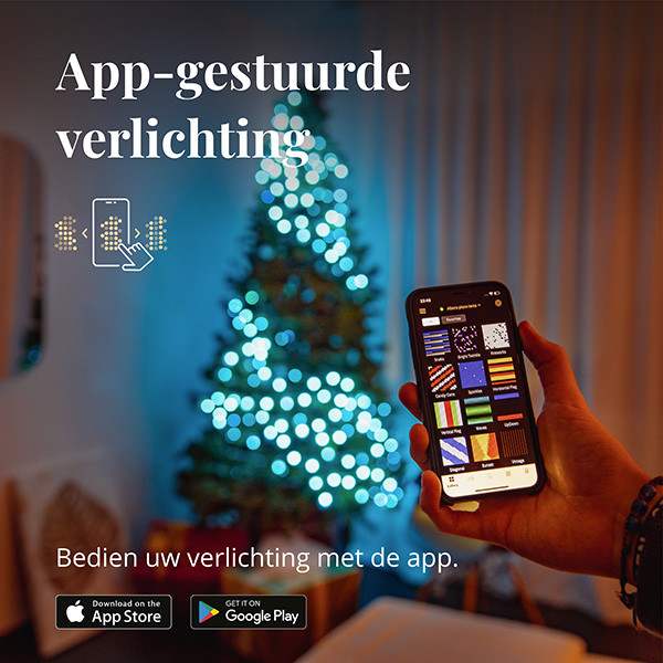 Twinkly Strings Lichtsnoer - 32M - LED Verlichting - RGB & Warm Licht - Binnen & Buiten - Afbeelding 3