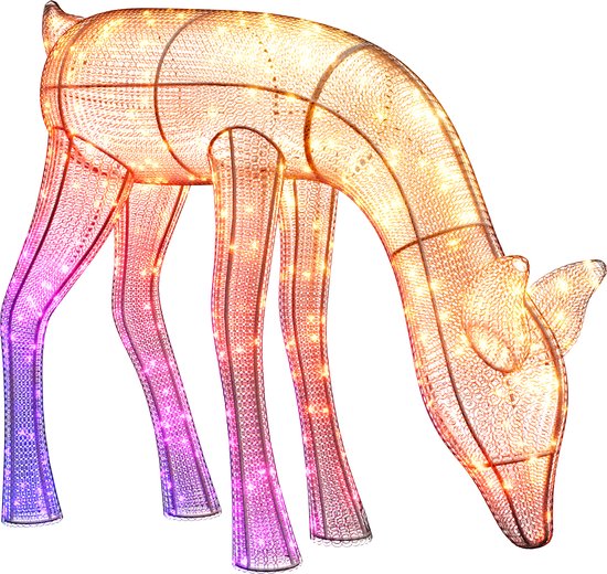 Twinkly 3D Doe Reindeer - 160 lamps - Afbeelding 5