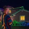 Twinkly C9 lampen - App gestuurde - LED-lichtslinger met 40 RGB LED's - 12m - Groene kabel - Slimme buitenverlichting - Afbeelding 4