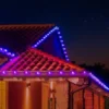 Twinkly C9 lampen - App gestuurde - LED-lichtslinger met 40 RGB LED's - 12m - Groene kabel - Slimme buitenverlichting - Afbeelding 2