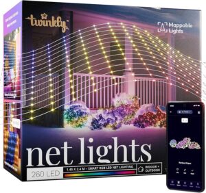 Twinkly Net RGB - 240 lamps Transparant