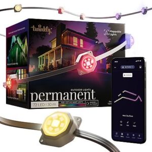 Twinkly Permanent Outdoor lights - 72 lamps