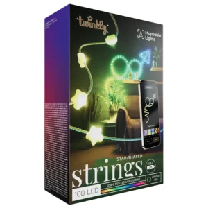 Twinkly Star-Shaped Strings USB-C 200 LED