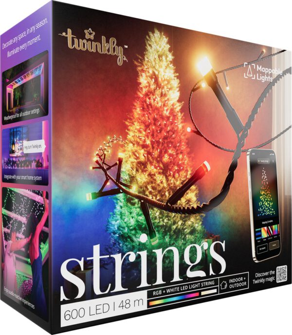 Twinkly Strings Lichtsnoer - 48M - LED - RGB & Warm Licht - Afbeelding 3