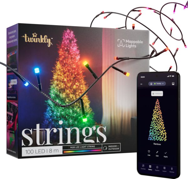 Twinkly Strings Lichtsnoer - 8M - LED - 100LED RGB