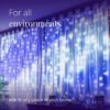 Twinkly Curtain Lichtgordijn – 210 RGBW - Binnen & Buiten (IP44) - Afbeelding 11
