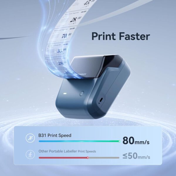 Niimbot B31 - Labelprinter - Bluetooth-multi-verbinding - Afbeelding 5