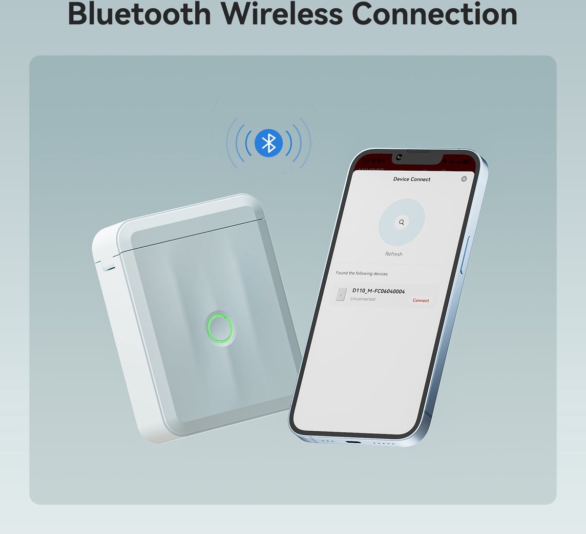 Niimbot D110M - Labelprinter - Blauw - Afbeelding 4