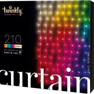 Twinkly Curtain Lichtgordijn – 210 RGBW - Binnen & Buiten (IP44)