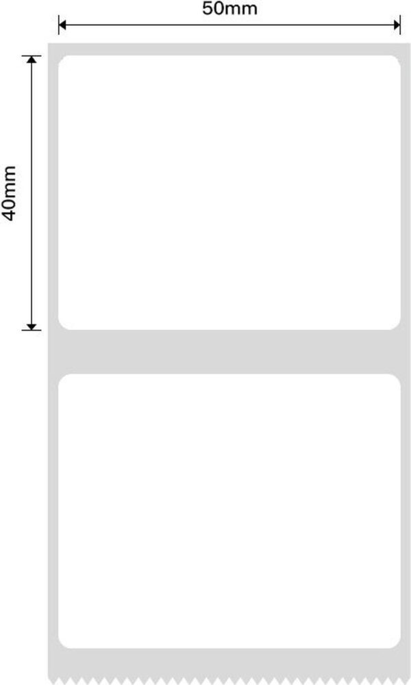 Niimbot - Labels B21(S/Pro)/B1/B3S(Pro)/K3/B31 - Wit - 50*40mm