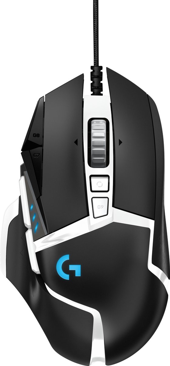 Logitech G502 SE HERO - Gaming Mouse - Zwart/Wit - Afbeelding 6