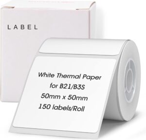 Niimbot - Labels B21(S/Pro)/B1/B3S(Pro)/K3/B31 - Wit - 50*50mm
