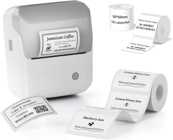 Niimbot B31 - Labelprinter - Grijs - Bluetooth-multi-verbinding - Afbeelding 13