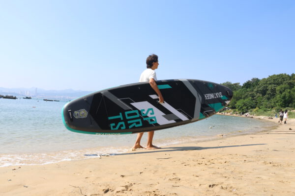Skatinger Sports Grey 350x89x15 cm (11'6'') yoga SUP board - Afbeelding 10
