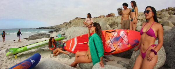 Skatinger Interstellar Red 350x81x15 cm (11') touring SUP board - Afbeelding 5