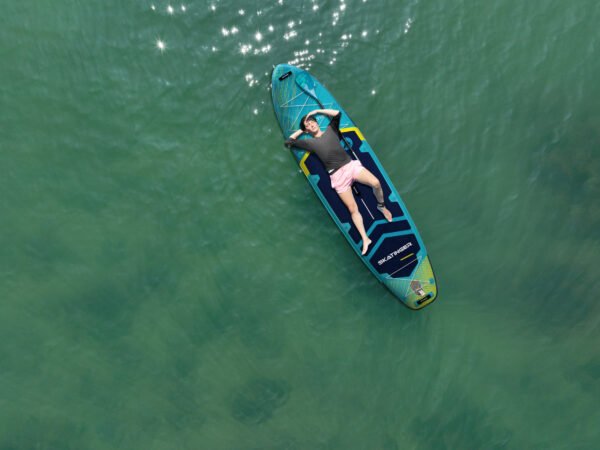 Skatinger Prana Meteor Blue 350x89x15 cm (11'6'') yoga SUP board - Afbeelding 2
