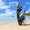 Skatinger Sports Grey 350x89x15 cm (11'6'') yoga SUP board - Afbeelding 6