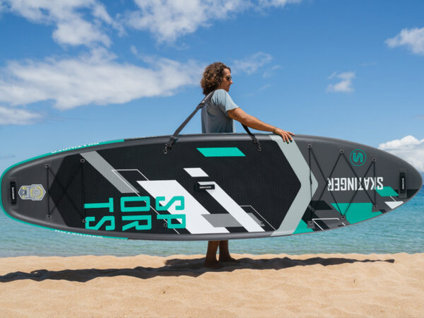 Skatinger Sports Grey 350x89x15 cm (11'6'') yoga SUP board - Afbeelding 3