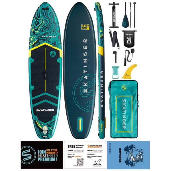 Skatinger Prana Magma Green