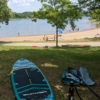 Skatinger Prana Magma Green 350x89x15 cm (11'6'') yoga SUP board - Afbeelding 11