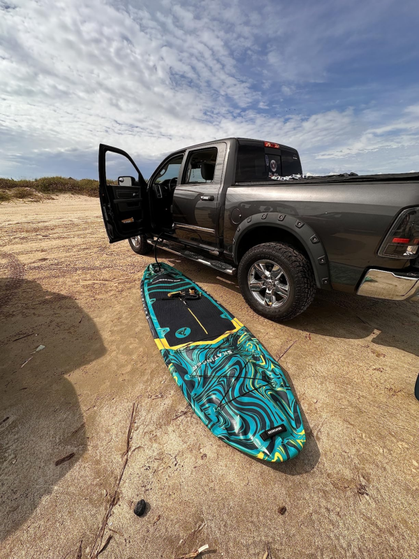 Skatinger Prana Magma Green 350x89x15 cm (11'6'') yoga SUP board - Afbeelding 13