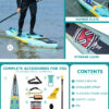 Skatinger Fast Ray 23'' 427x58x15 cm (14') race SUP board - Afbeelding 4