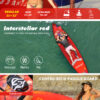 Skatinger Interstellar Red 350x81x15 cm (11') touring SUP board - Afbeelding 6