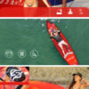 Skatinger Interstellar Red 350x81x15 cm (11') touring SUP board - Afbeelding 7