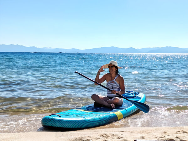 Skatinger Prana Meteor Blue 350x89x15 cm (11'6'') yoga SUP board - Afbeelding 9