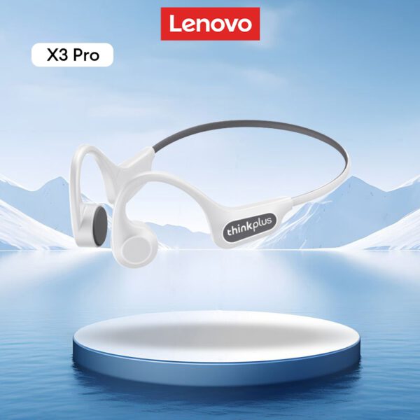 Lenovo X3 Pro - Bluetooth Oordopjes - Bone Conduction - Wit - Afbeelding 2