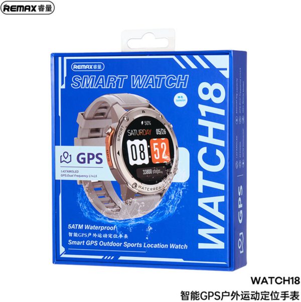 Remax WATCH18 - SmartWatch - Zilver - Afbeelding 4