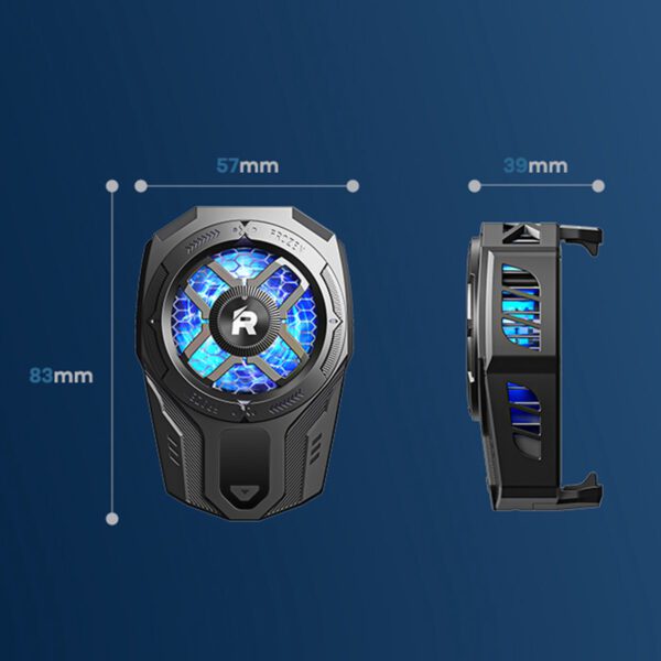 Remax RT-F8 - Telefoonkoeler - Schermgrotte 4.7 - 6.7 inch - Afbeelding 2