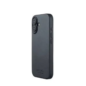 Mujjo Volledig Lederen Hoesje iPhone 17 - Basalt