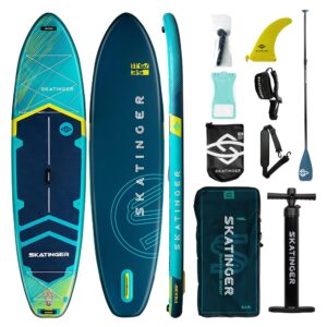 Skatinger Prana Meteor Blue 350x89x15 cm (11'6'') yoga SUP board