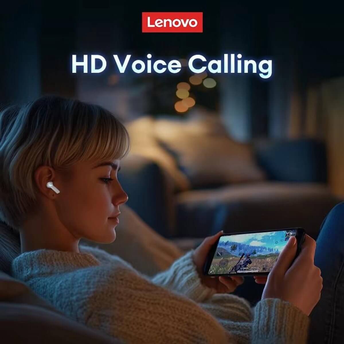 Lenovo Thinkplus XT53 - TWS Eabuds- Bluetooth Oordopjes - Zwart - Afbeelding 4