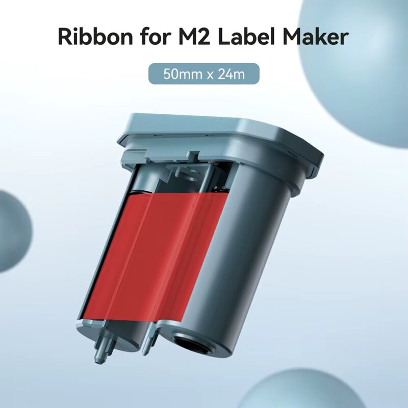 Niimbot Ribbon Niimbot - Ribbon M2 - Rood - 50mm*24m - Makarov Shop