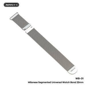 Remax WB-01 - Horlogebandje 22mm - Milanees - Tarnish