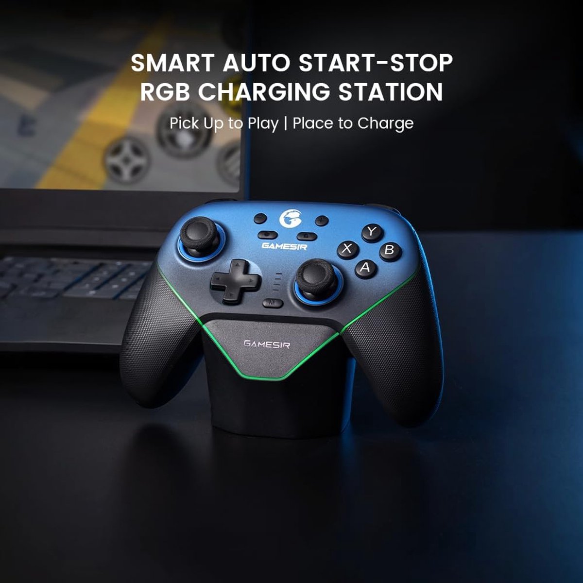 GameSir Super Nova - Controller - Voor Switch/Switch 2/PC/Mobile - Blauw