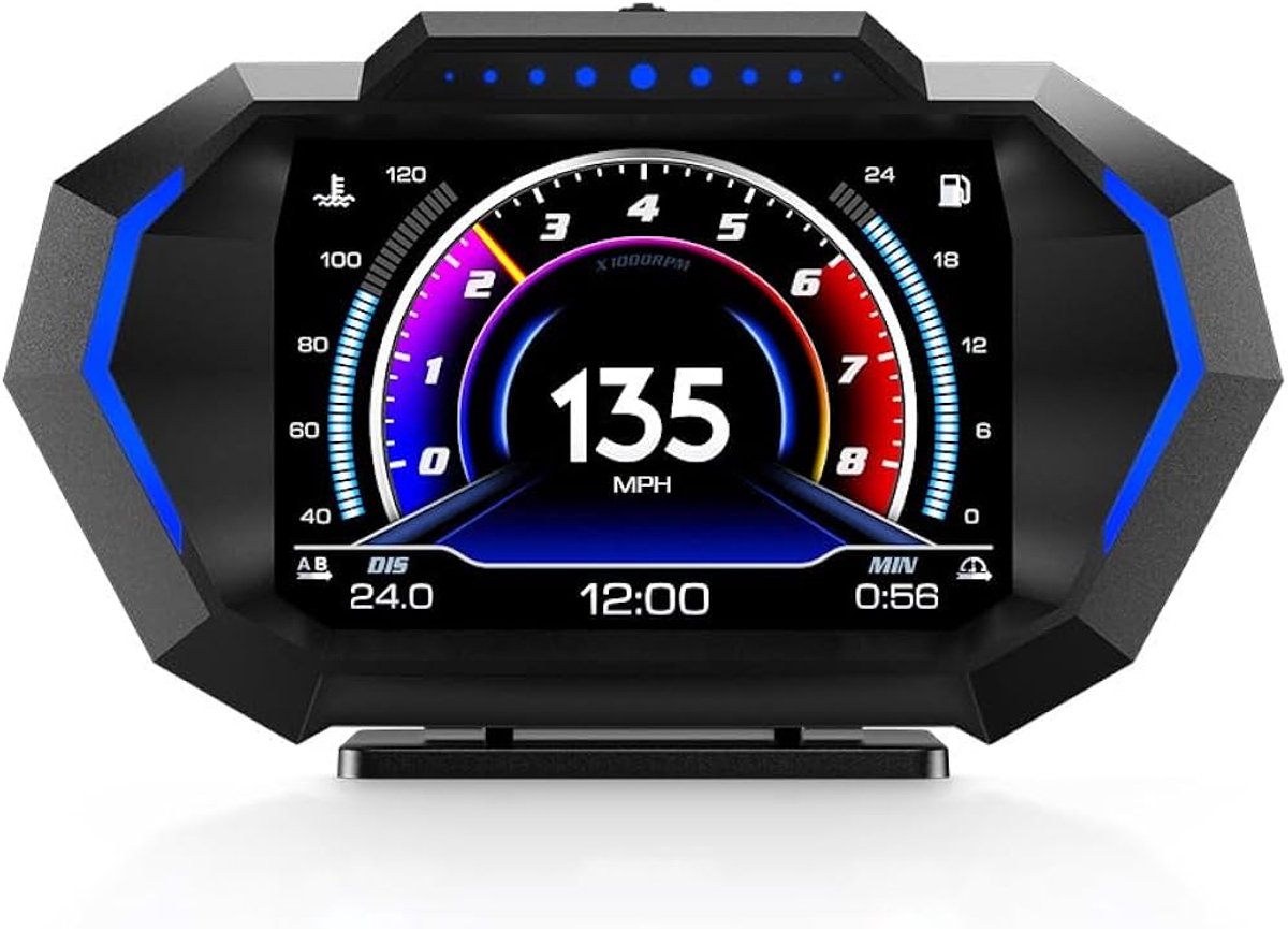 WiiYii P24 - OBD2 - HUD - Snelheidsmeter