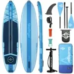 Skatinger Ice Age Blue 11'x33"x6" (Allround) SUP Board