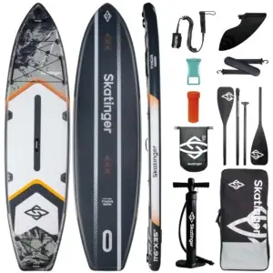Skatinger Thor Grey 11'6"*35"*6" (Allround) SUP Board