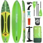 Skatinger PLANS green 11'x33"x6" (Allround) SUP Board