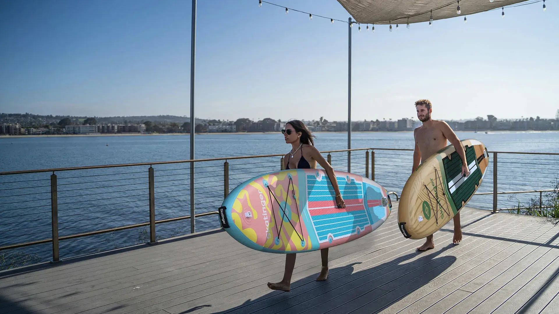Skatinger Peninsula Trojan Horse 11'x33"x6" (Touring) SUP Board - Afbeelding 3