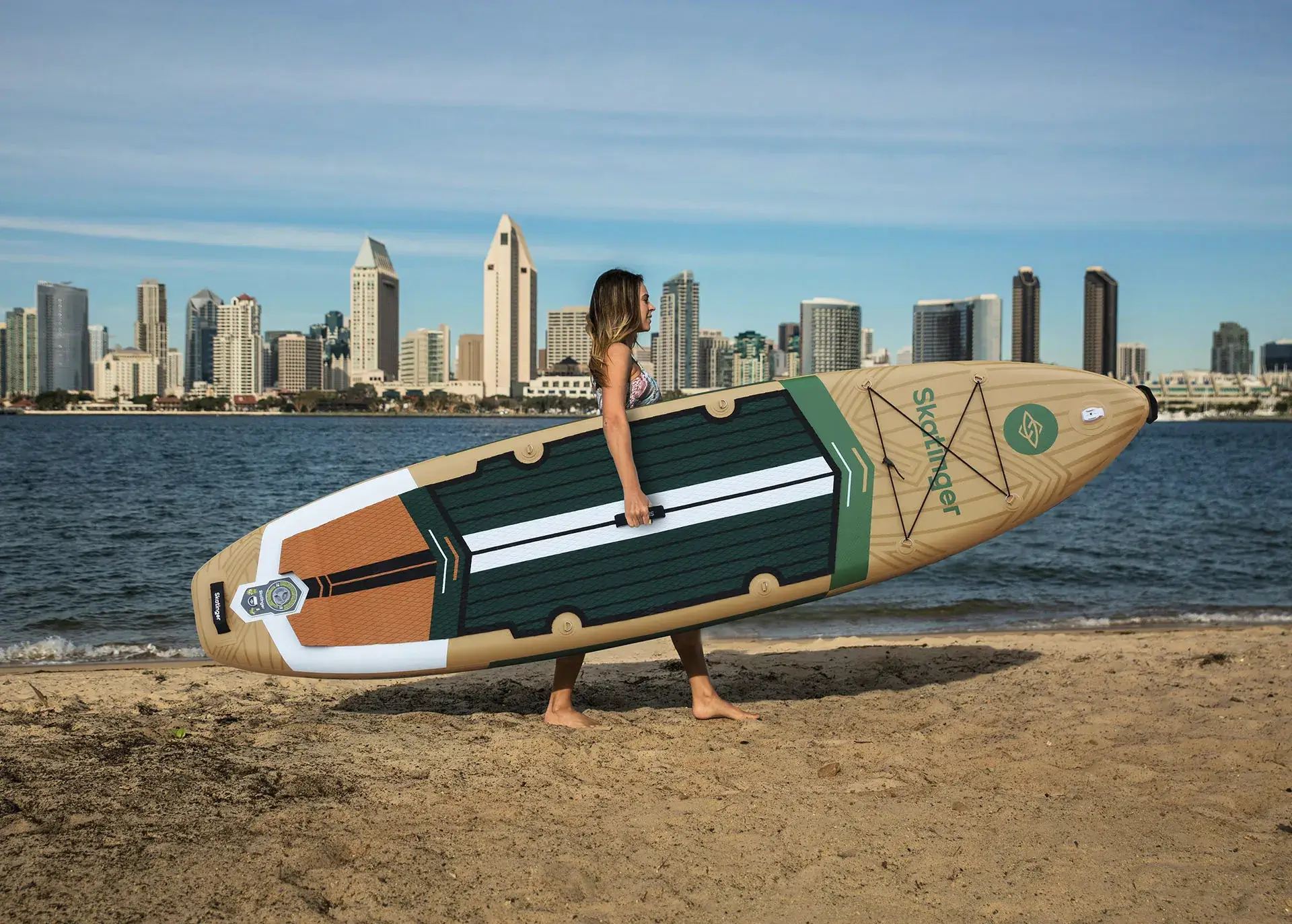Skatinger Peninsula Trojan Horse 11'x33"x6" (Touring) SUP Board - Afbeelding 2