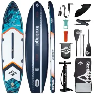 Skatinger Thor Blue 11'6"*35"*6" (Allround) SUP Board
