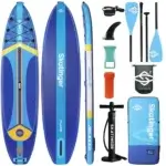Skatinger PLANS blue 11'x33"x6" (Allround) SUP Board