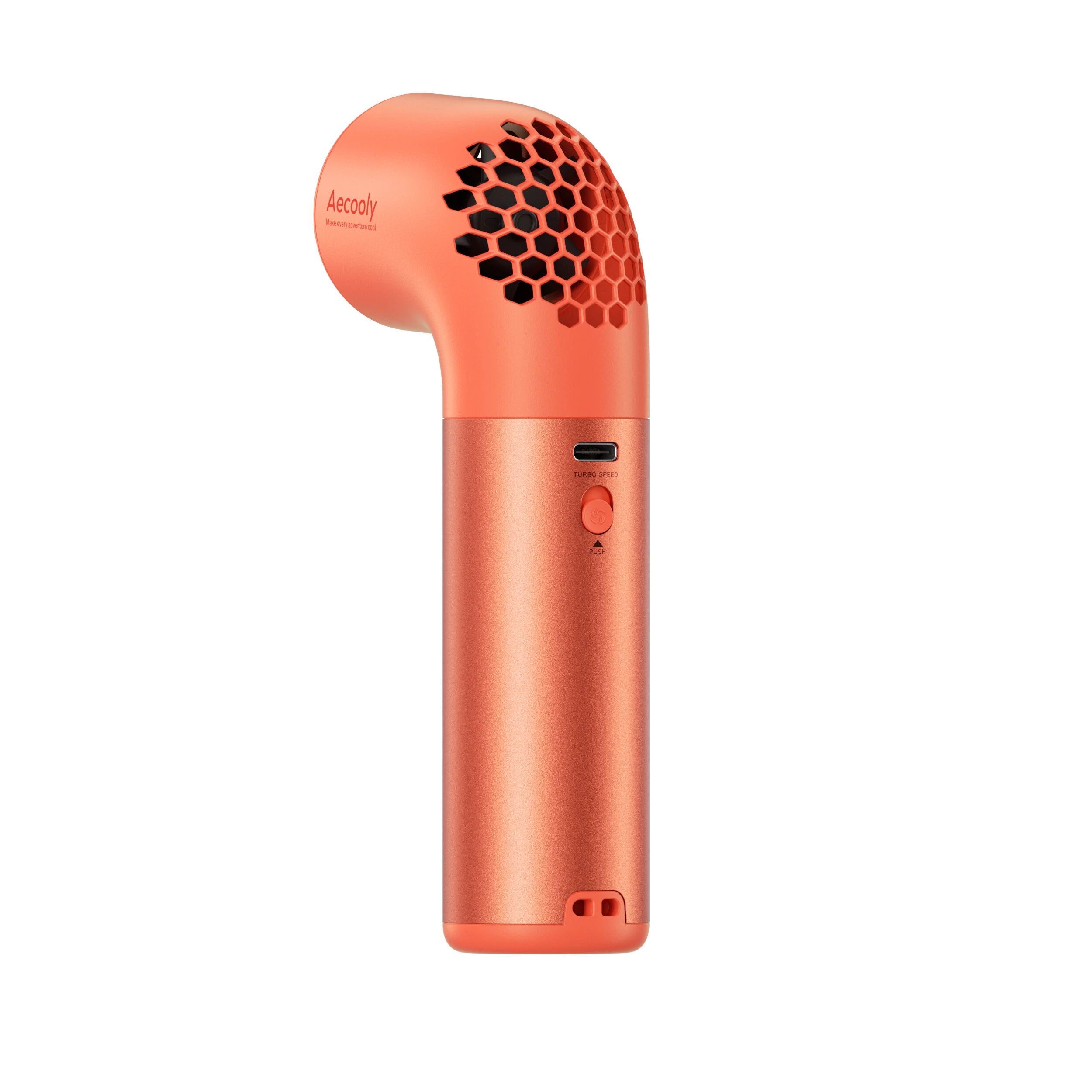 Aecooly Aero Ultra Krachtige Handventilator - Oranje