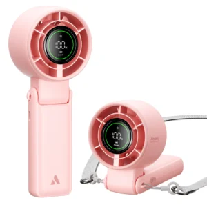 Aecooly Halo 02 (3600mAh) Draagbare Handventilator - Roze