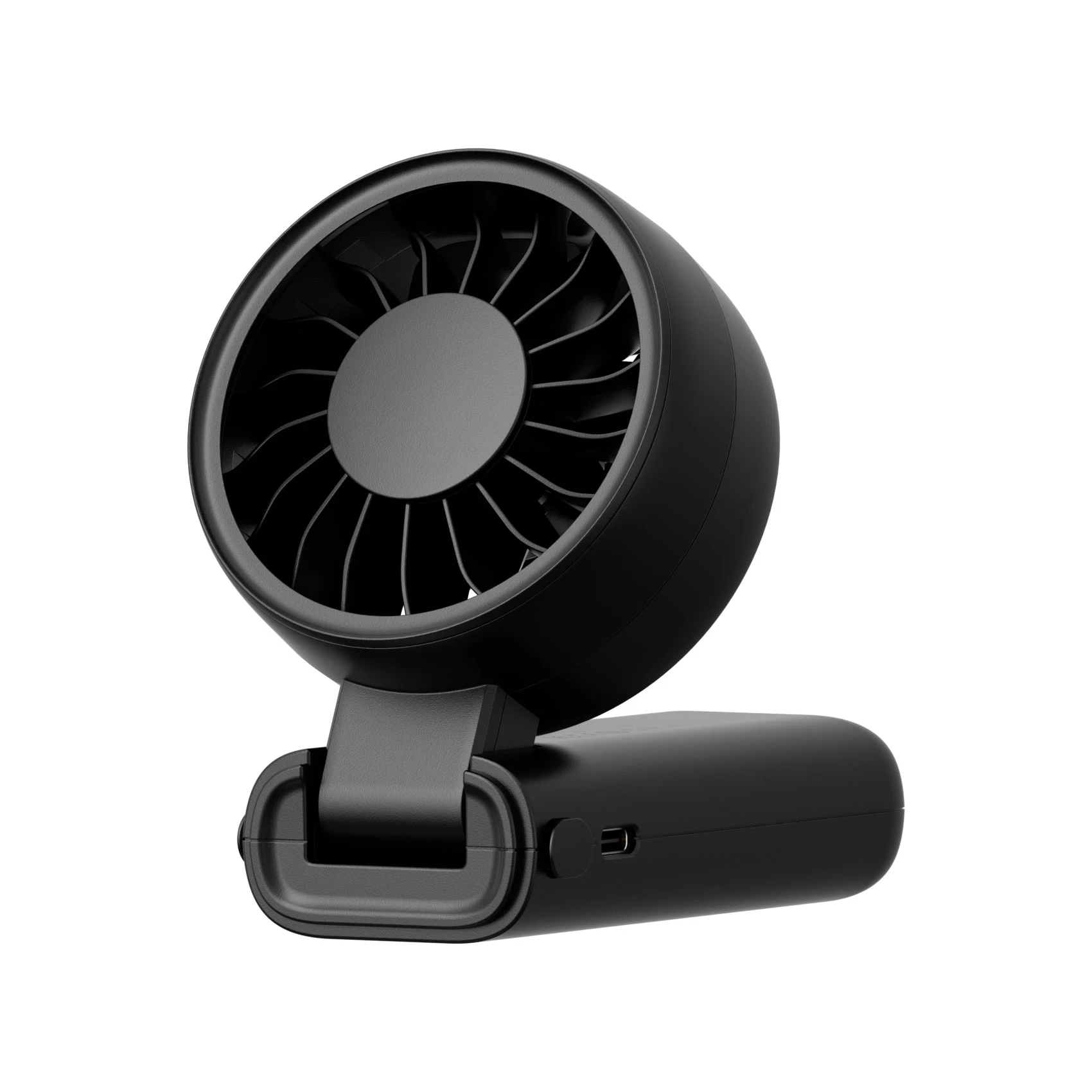 Aecooly Halo 04 Opvouwbare Handventilator - Zwart