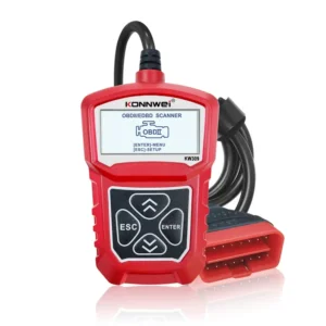 Konnwei kw309 obd2 scanner foutcodes en im readiness